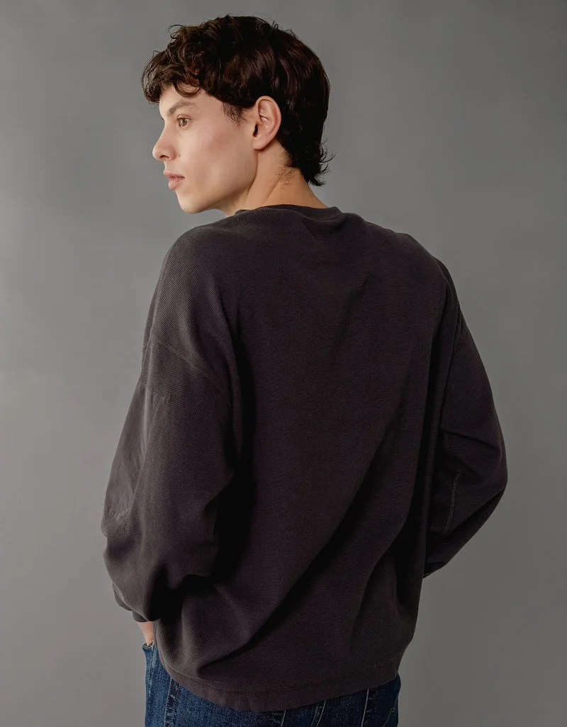 American Eagle  AE 24/7 Pocket Thermal Shirt for Men | Best Price UAE